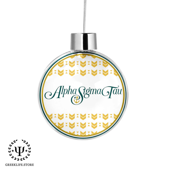 Alpha Sigma Tau Christmas Ornament - Ball