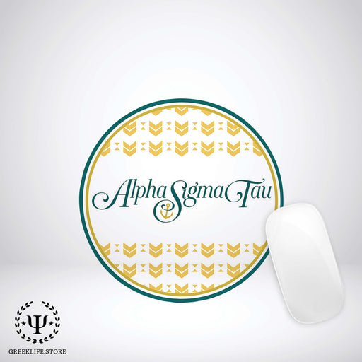 Alpha Sigma Tau Mouse Pad Round - greeklife.store