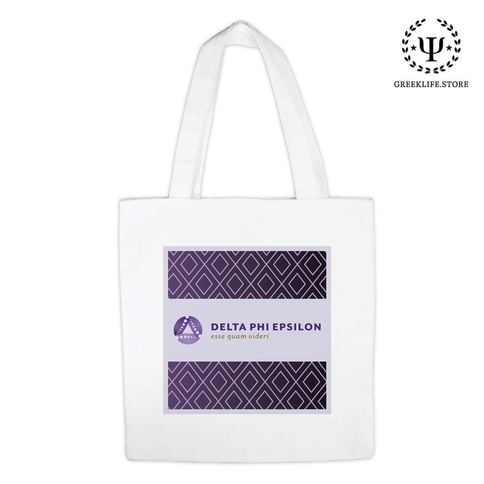 Delta Phi Epsilon Canvas Tote Bag - greeklife.store