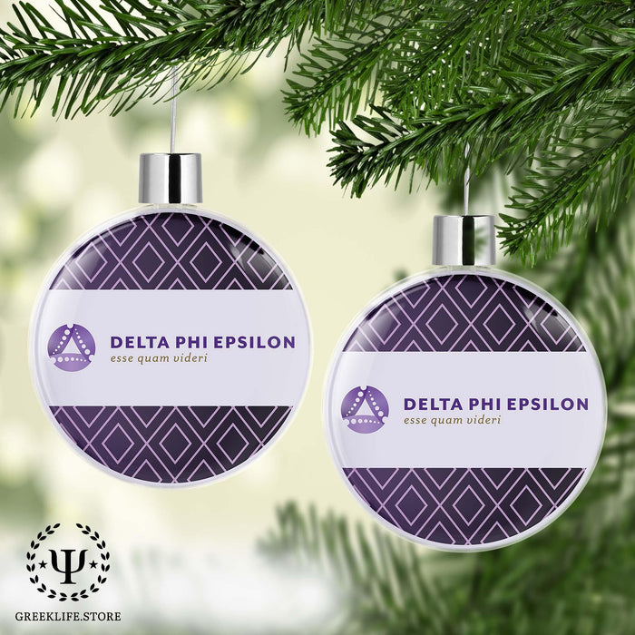 Delta Phi Epsilon Ornament - greeklife.store