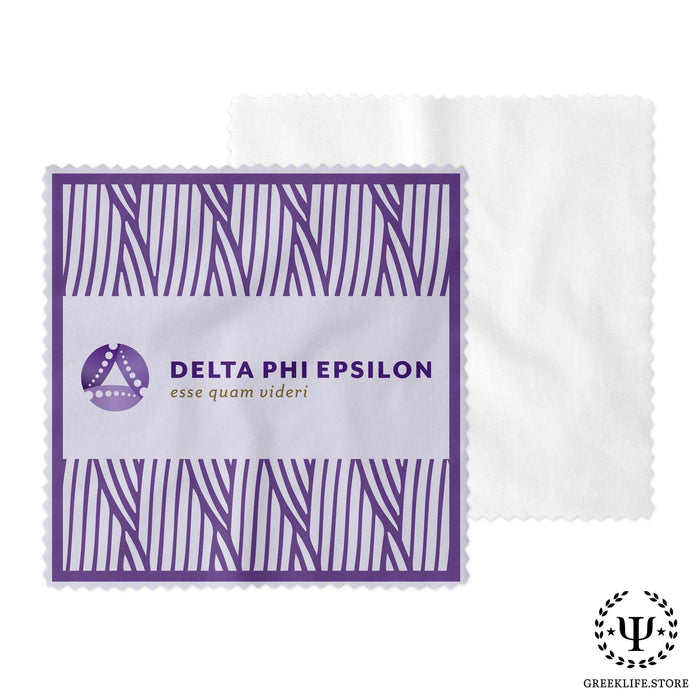 Delta Phi Epsilon Eyeglass Cleaner & Microfiber Cleaning Cloth - greeklife.store