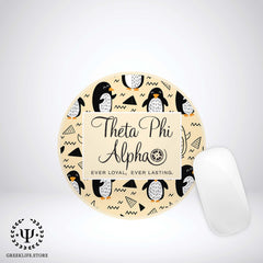 Theta Phi Alpha Mouse Pad Round