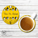 Theta Phi Alpha Beverage coaster round (Set of 4) - greeklife.store