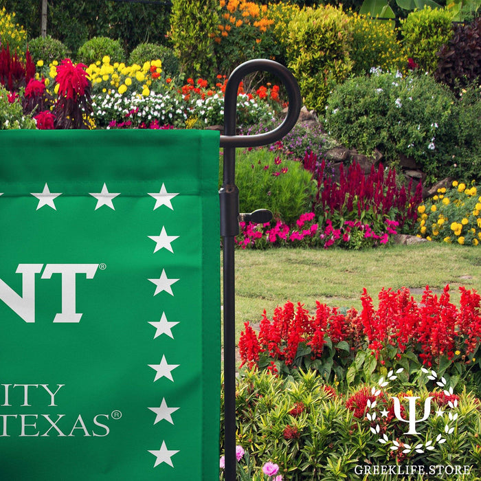 University of North Texas Garden Flags - greeklife.store
