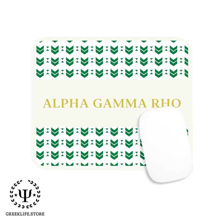 Alpha Gamma Rho Mouse Pad Rectangular
