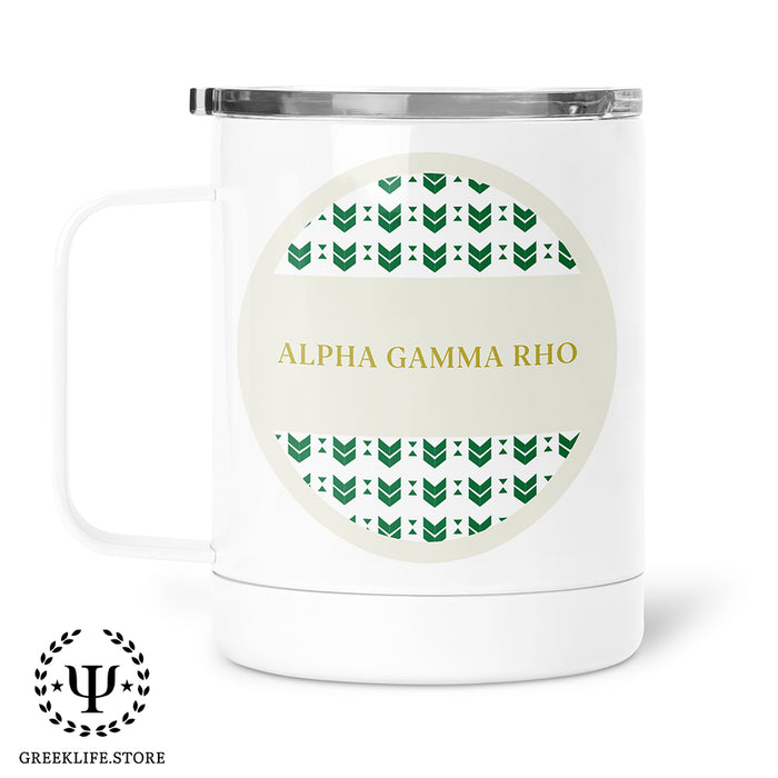 Alpha Gamma Rho Stainless Steel Travel Mug 13 OZ
