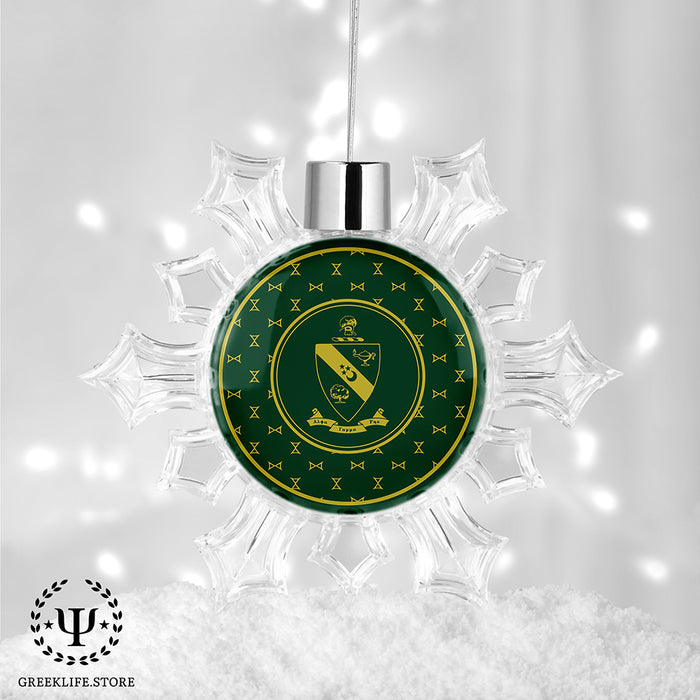 Alpha Gamma Rho Christmas Ornament - Snowflake