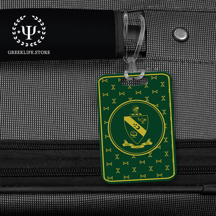 Alpha Gamma Rho Luggage Bag Tag (Rectangular)