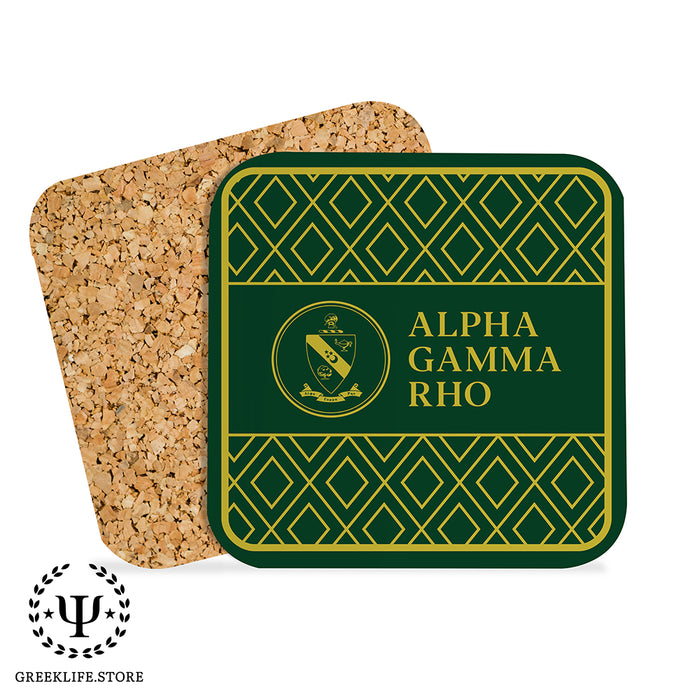 Alpha Gamma Rho Beverage Coasters Square (Set of 4)