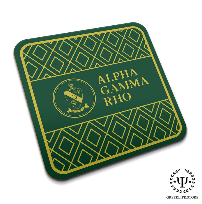 Alpha Gamma Rho Beverage Coasters Square (Set of 4)
