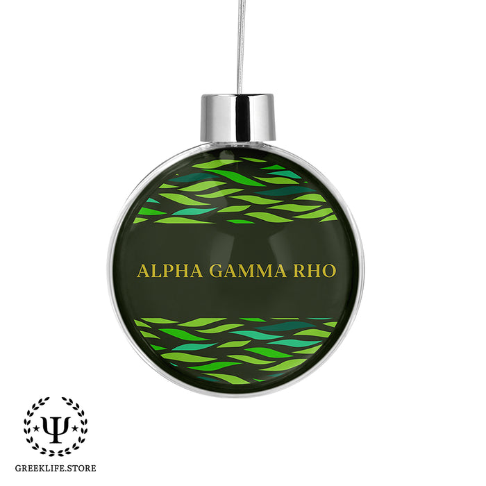 Alpha Gamma Rho Christmas Ornament - Ball