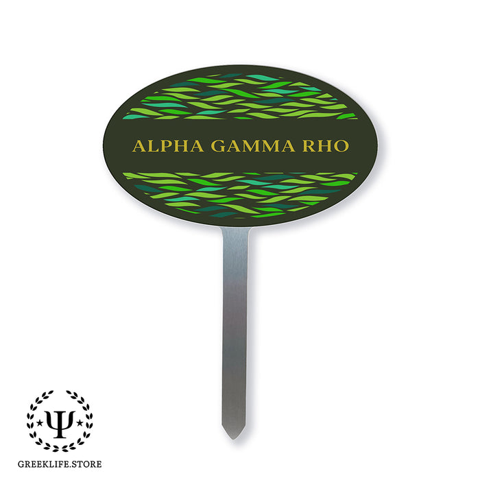 Alpha Gamma Rho Yard Sign Oval