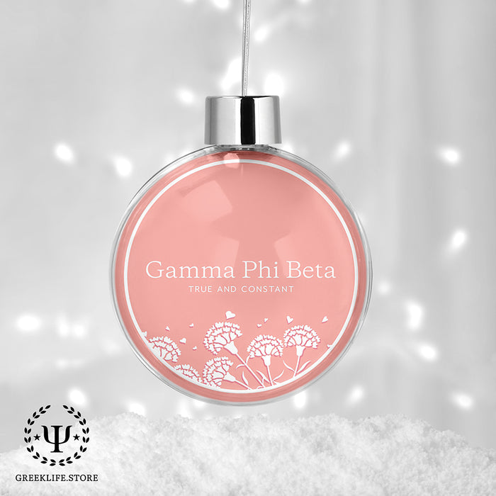 Gamma Phi Beta Christmas Ornament - Ball