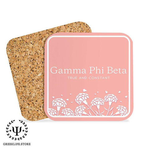 Gamma Phi Beta Beverage Coasters Square (Set of 4)