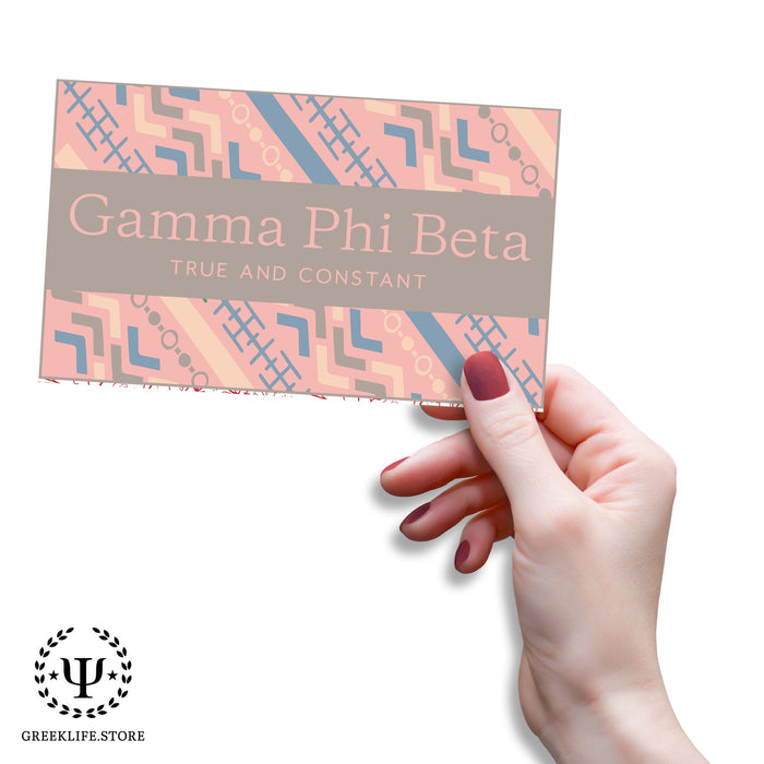 Gamma Phi Beta Decal Sticker