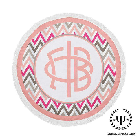 Gamma Phi Beta Beach & Bath Towel Round (60”)