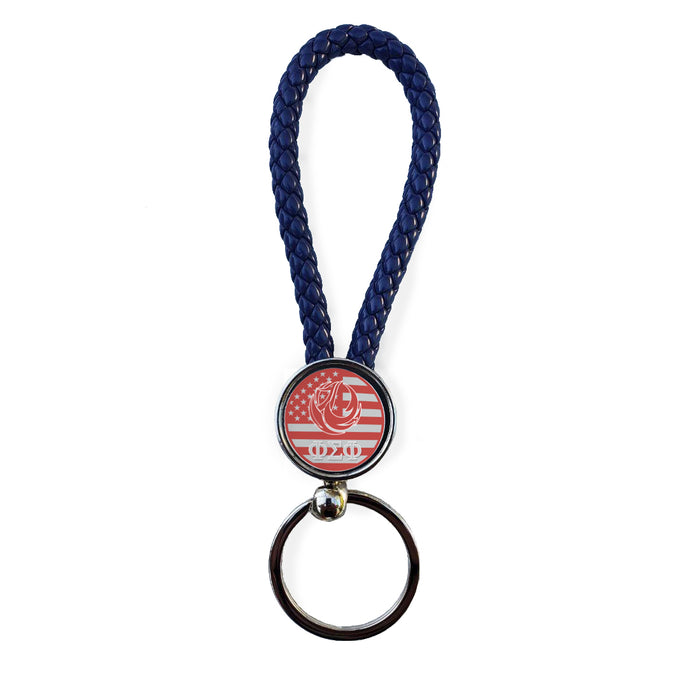 Phi Sigma Phi Key Chain Round