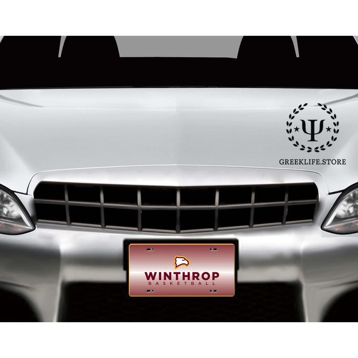 Winthrop University Decorative License Plate - greeklife.store