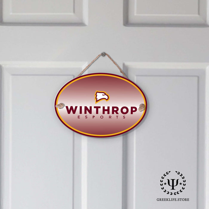 Winthrop University Door Sign