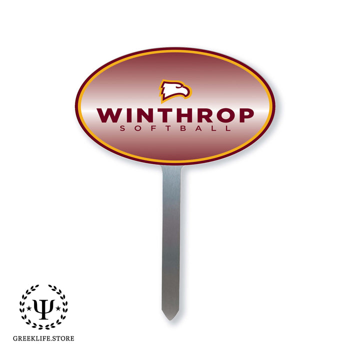 Winthrop University Yard Sign Oval