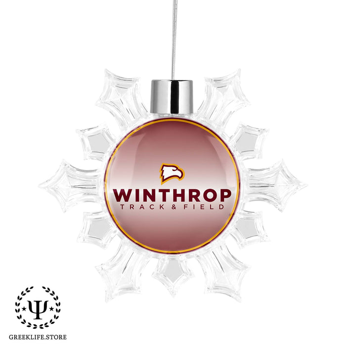 Winthrop University Christmas Ornament - Snowflake