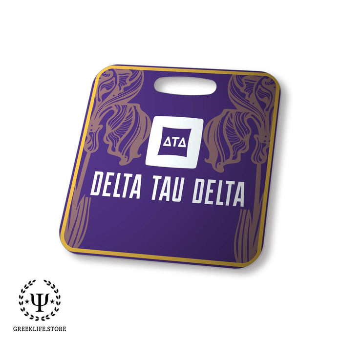 Delta Tau Delta Luggage Bag Tag (square) - greeklife.store