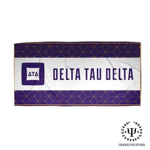 Delta Tau Delta Beach & Bath Towel Rectangle 30″ × 60″