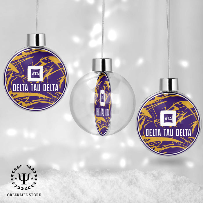 Delta Tau Delta Christmas Ornament - Ball
