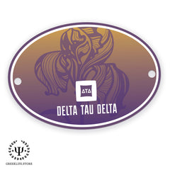 Delta Tau Delta Key Chain round