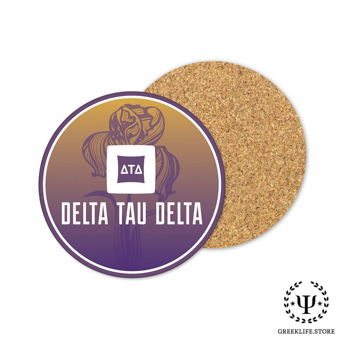 Delta Tau Delta Beverage coaster round (Set of 4)