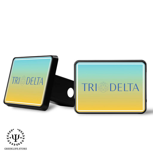 Delta Delta Delta Trailer Hitch Cover - greeklife.store
