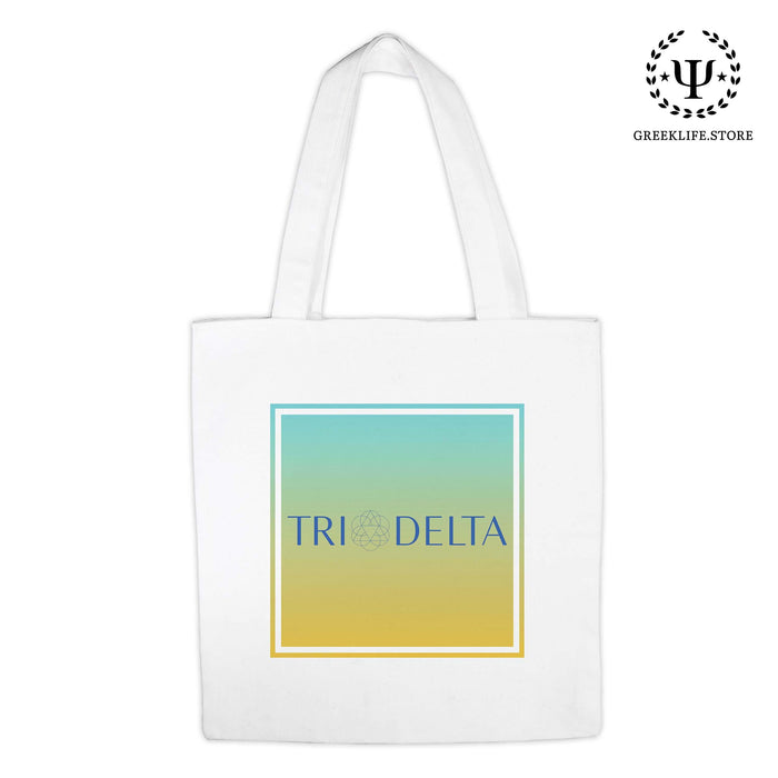 Delta Delta Delta Canvas Tote Bag - greeklife.store
