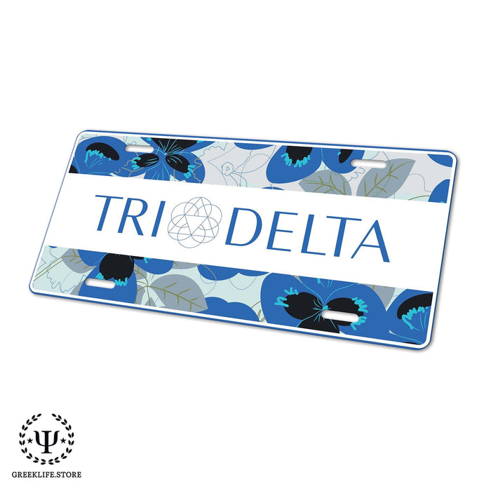 Delta Delta Delta Decorative License Plate - greeklife.store