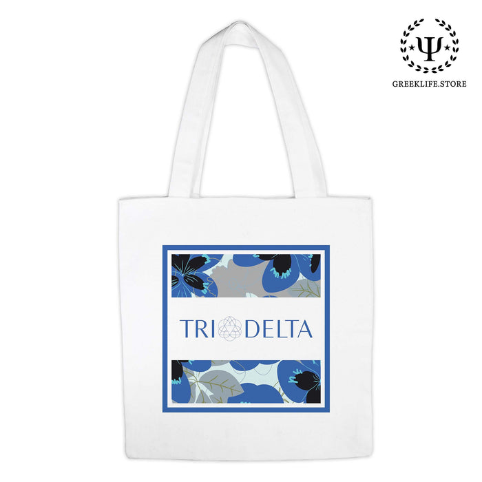 Delta Delta Delta Canvas Tote Bag - greeklife.store