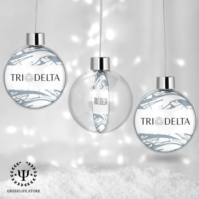 Delta Delta Delta Christmas Ornament - Ball