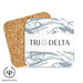 Delta Delta Delta Beverage Coasters Square (Set of 4) - greeklife.store