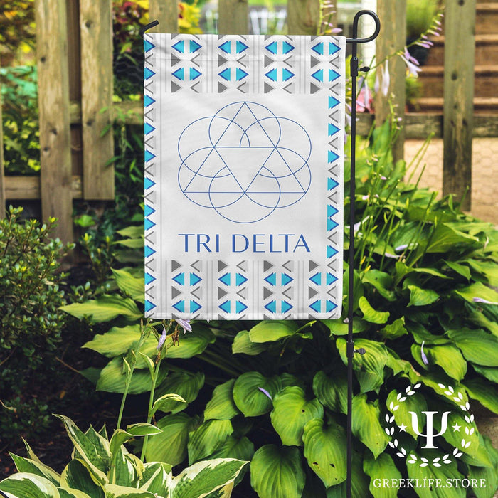 Delta Delta Delta Garden Flags - greeklife.store