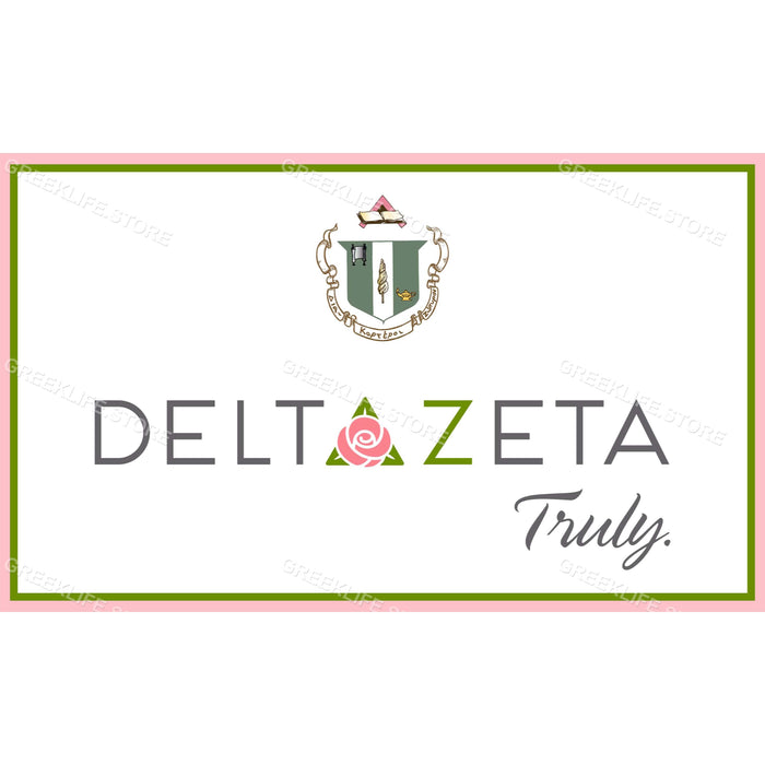 Delta Zeta Decal Sticker - greeklife.store