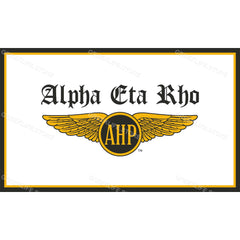Alpha Eta Rho Keychain Rectangular