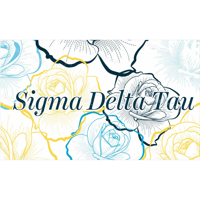 Sigma Delta Tau Decal Sticker - greeklife.store