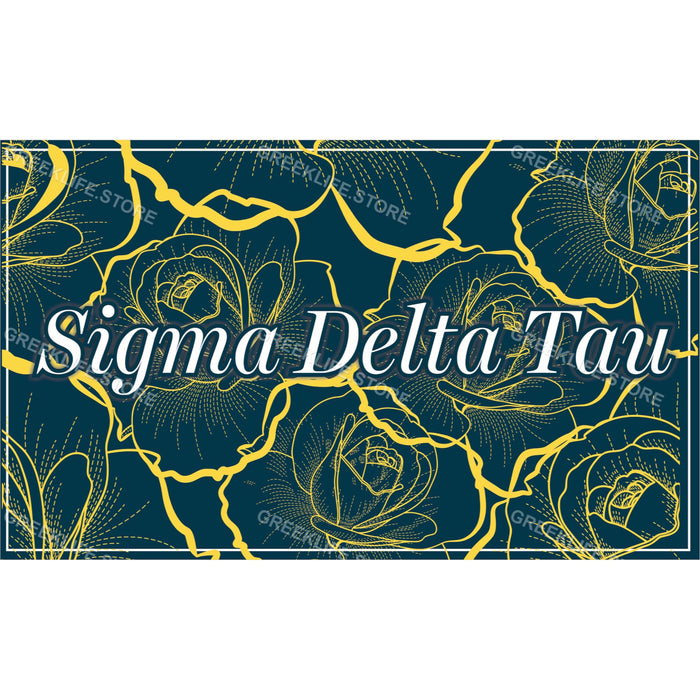 Sigma Delta Tau Decal Sticker - greeklife.store