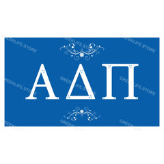 Alpha Delta Pi Christmas Ornament - Snowflake