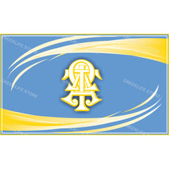 Alpha Tau Omega Decorative License Plate