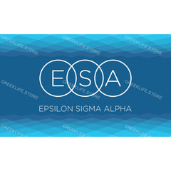 Epsilon Sigma Alpha Christmas Ornament - Snowflake