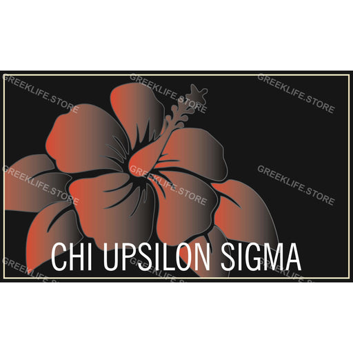 Chi Upsilon Sigma Decal Sticker - greeklife.store