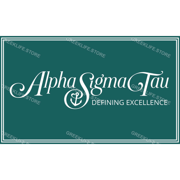 Alpha Sigma Tau Decal Sticker - greeklife.store